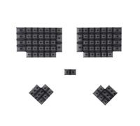 ZEPFJHE Teclas ergonómicas DSA de altura de 78 teclas para teclados mecánicos que proporcionan una sensación de escritura superior y teclas DSA de larga duración