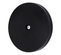 ZEPFJHE Tocadiscos ABS para manualidades, 8 cm de diámetro, plataforma giratoria de 360 grados, uso de doble cara para exhibiciones de modelos, proyectos de arte, decoración, ABS