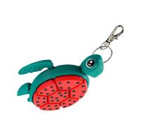 ZEPFJHE Tortugas Coloridas Tema Fruta Costilla Colgante Colgantes para Escuela Accesorios Mochila Y Estrés Reducir Ornamento