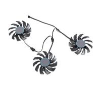 ZEPFJHE Ventilador de GPU de 4 pines DC12V T128010SU para tarjeta gráfica RX6700XT 6600XT, refrigeración eficiente, disipador de calor avanzado, refrigeración opcional para PC para juegos