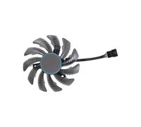 ZEPFJHE Ventilador de GPU de 4 pines DC12V T128010SU para tarjeta gráfica RX6700XT 6600XT, refrigeración eficiente, disipador de calor avanzado, refrigeración opcional para PC para juegos
