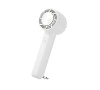 ZEPFJHE Ventilador en miniatura de mano con carga USB con velocidades ajustables y bajo nivel de ruido para el hogar u oficina, portátil