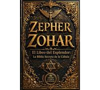 ZEPHER ZOHAR - El Libro del Esplendor: La Biblia Secreta de la Cábala, Revelaciones Ocultas sobre el Origen del Universo, los Misterios de Dios, las ... la Sabiduría Esotérica de la Tradición Hebre