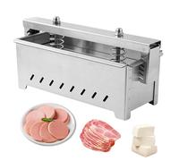 Zephviora Prensa de tofu de acero inoxidable, prensa de queso, jamonero, prensa de carne con base extraíble, presión ajustable, herramienta de prensa de carne para filete, pollo, cerdo, rectangular