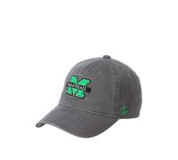 Zephyr Gorra Ajustable Scholarship para Hombre, Hombre, SCH0_Scholarship_Charcoal, Marshall Thundering - Cocina de carbón, Talla única