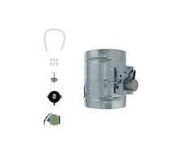 Zephyr mua006 a 6 pulgadas Ronda Universal Make Up Amortiguador de aire con 24 VAC 60 hz AC Mot,
