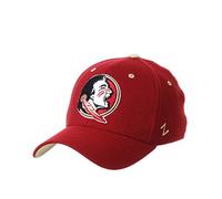 Zephyr ZHATS Stretch Fitted Hat Team Gorra elástica Ajustada, Color del Equipo, Florida State Seminoles Cardinal, M para Hombre