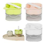 Zephyra 3 PCS Cubiteras para Hielo, Moldes de Cubitos de Hielo Redondos, Cubitos de Hielo, Moldes Silicona para Cubitos de Hielo, Reutilizable, Ice Cube Tray para Bebidas Frías, Whisky y Cócteles