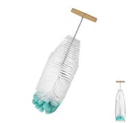 ZephyrCraft Juego de cepillos de limpieza de biberones compatibles con SodaStream- Paquete de 2 cepillos limpiadores de botellas para bebés y mascotas, limpiador de botellas de agua antiarañazos con