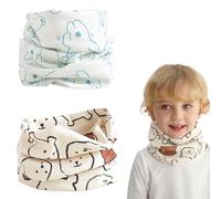 ZEPIQOR 2 Piezas Bufanda Bebé Niños Niñas Pañuelo Cuello Bufanda de Algodón Infantil Calentador de Cuello Otoño Invierno Multipropósito a Prueba de Viento Cálido