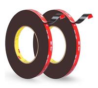 ZEPIQOR 2pcs VHB 5952 Cinta Doble Cara Extrafuerte, Potente Cinta Adhesiva Doble Cara Impermeable Resistente a Altas, para el Montaje de Automóviles y Motocicletas,Oficina y Hogar-10mm*3m