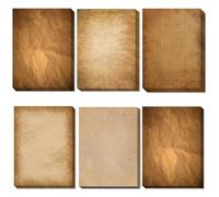 ZEPIQOR 48 hojas de papel pergamino, pergamino para escribir vintage de doble cara 285mm x 210mm - Adecuado para impresoras de inyección de tinta, láser y fotocopiadoras, también escribible a mano