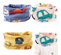 ZEPIQOR Braga Cuello Niño, Bufanda Bebe, 3 Piezas Pañuelos de Cuello de Bebé de Invierno Bufanda de Cuello Redondo para Niños