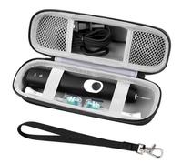 ZEPIQOR Estuche de Viaje para Cepillo de Dientes eléctrico Orall B Pro/Philips Sonicare Electric Toothbrush, Portable Carcasa rígida de Hierro para cepillos orales y Accesorios, Negro