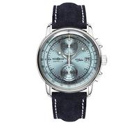 Reloj Zeppelin Graf Cuarzo Cronógrafo 50M Analógico de Lujo Z86704 Hombre