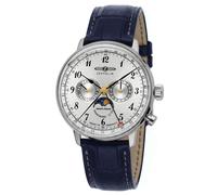 Zeppelin 7036-1 LZ 129 Hindenburg fase lunar 40mm Reloj Hombre