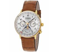 Zeppelin 7039-1 Hindenburg Fase lunar Reloj Mujer 36mm 3ATM