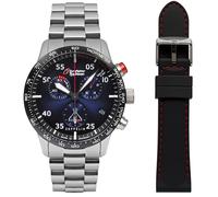 Zeppelin 7298M-3 Set Cronógrafo de Hombre Eurofighter Con 2 Correas Reloj 7298