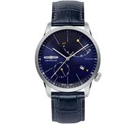 Zeppelin 7366-3 - Reloj para Hombres, Correa de Cuero Color Azul Oscuro