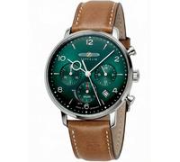 Zeppelin 8086-4N Hindenburg LZ129 Cronografo Solar Reloj Hombre 41mm 5ATM