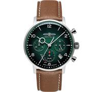 Zeppelin 8086-4N Hindenburg LZ129 Cronografo Solar Reloj Hombre 41mm 5ATM