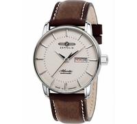 Zeppelin Atlantic Reloj para Hombre Analógico de Automático con Brazalete de Piel de Vaca 8466-5