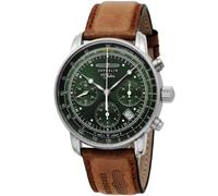 Zeppelin 8618-4 - 100 Dias Zeppelin Automático Cronógrafo Reloj Hombre 43mm 5ATM