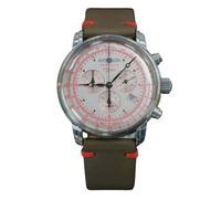 Zeppelin 8680-2 Reloj De Hombre Cuarzo Cronógrafo Con Correa De Cuero