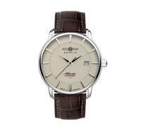 Zeppelin Atlantic 8460 - Reloj automático para hombre (5 ATM, con aspecto de cocodrilo, correa de piel)