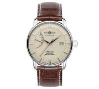 Zeppelin Atlantic Reloj para Hombre Analógico de Automático con Brazalete de Piel de Vaca 8462-5