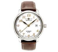 Zeppelin LZ 127 GRAF 76561 - Reloj analógico automático para Hombre, Correa de Cuero Color marrón
