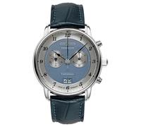 Zeppelin Friedrichshafen 8584-3 - Reloj cronógrafo de cuarzo para hombre con correa de piel, Correa