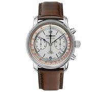 Zeppelin los Angeles Reloj para Hombre Analógico de Automático con Brazalete de Piel de Vaca 8614-5