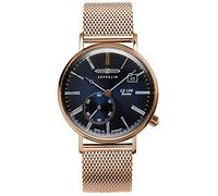 Zeppelin lz120 Reloj para Hombre Analógico de Cuarzo con Brazalete de Acero Inoxidable 7137M-3