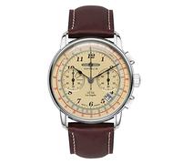 Zeppelin lz126 los Angeles Reloj para Hombre Analógico de Cuarzo con Brazalete de Piel de Vaca 7614-5