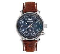 Zeppelin lz126 los Angeles Reloj para Hombre Analógico de Cuarzo con Brazalete de Piel de Vaca 8644-3