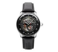 Zeppelin Reloj New Captain's Line 43mm Automático Skeleton 8664-2, Correa, Clásico