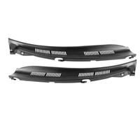 ZEQIMWL Para M&ercedes para B&ENZ para Clase E W210 1996-2002 limpiaparabrisas Delantero de Coche embellecedor de capó Panel embellecedor Deflector de Agua Cubierta Lateral del limpiaparabrisas(Black