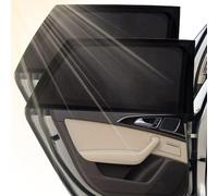 Zeqmadx Parasol Coche Ventanas Traseras para Audi A4 Standard Wheelbase Sedan B8 2008-2016, Unidades Protector Solar UV Cortina Malla Transpirable Windows Cubierta
