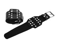 Zer one Peces Tiro Protector de la Mano, Tiro con Pesca Carrete Caza Tirachinas Muñequera Engranaje Protector PU Acero Guardamanos