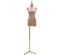 ZERAPH Mannequin Tastres Dummy Drums Dress Displaking Mannequin Tasters Buster Los Fabricantes de vestires de Busca con una Base de Metal Altura Ajustable para Joyas de Vestimenta (EM)