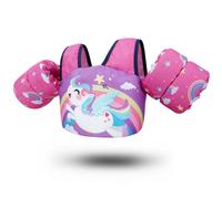 Zeraty Chaleco de natación Infantil Niños Flotadores Los niños nadan Brazo Banda con arnés de Hombro Brazo Alas, Natación Ayudas Chaqueta para 20-50 lbs/2-6 años de Edad Niños/Niñas