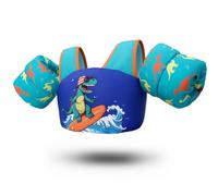Zeraty Chaleco de natación Infantil Niños Flotadores Los niños nadan Brazo Banda con arnés de Hombro Brazo Alas, Natación Ayudas Chaqueta para 20-50 lbs/2-6 años de Edad Niños/Niñas