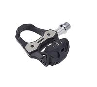 ZERAY Cicli Bonin Unisex Carrera zp-110 Pedal, Negro/Plata, 91,3 x 87 mm