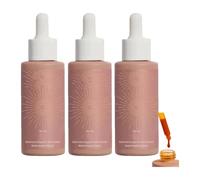Zeria Gotas de bronceado sin sol, gotas ZERIA para aumentar naturalmente la melanina, mejorando tu tono natural de piel para un brillo genuino, bañado por el sol, sin daños solares y sentado al sol