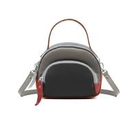 Zerimar Bolso bandolera elaborado en cuero genuino y fabricacion artesanal, color negro, pensado para mujer que busca comodidad y estilo, tamaño 18x8x16 cm