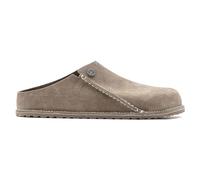 Zermatt - Zapatilla de casa en Piel para Hombre y Mujer 40/Gray Taupe-N