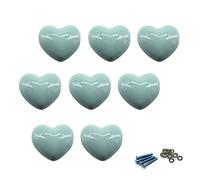 Zerniple Pomos de cerámica para cajones de habitación de niños con tornillos (8 piezas)