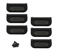 Zerniple Tirador invisible de aleación de aluminio sólido para armario de cocina, cajón, armario (6 piezas)