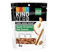 Zero Added Sugar Granola, Apple Cinnamon Nut, Healthy Snacks, Gluten Free, 5 Count
